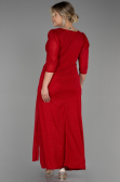 Robe Grande Taille Longue Rouge ABU3279