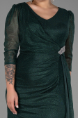 Robe Grande Taille Longue Émeraude ABU3279