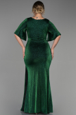 Robe de Soirée Grande Taille Longue Émeraude ABU3282
