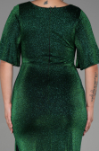 Robe de Soirée Grande Taille Longue Émeraude ABU3282