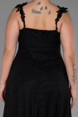 Robe de Soirée Grande Taille Longue Noir ABU3174
