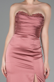 Robe de Cérémonie Midi Satin Pelure D'oignon ABK1845