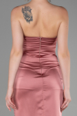 Robe de Cérémonie Midi Satin Pelure D'oignon ABK1845