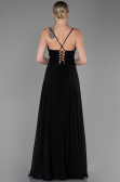 Robe de Soirée Longue Noir ABU1305