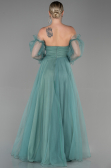Robe De Soirée Longue Menthe ABU2076