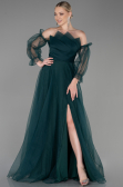 Robe de Soirée Longue Émeraude ABU2076
