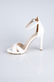 Chaussure de soirée Cuir Blanc ABD1952
