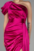 Robe de Soirée Longue Fushia ABU3325