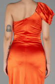 Robe de Soirée Longue Orange ABU3325