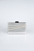Sac De Soirée Luxe Plâtre Argent SH819