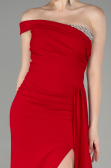 Robe Queue de Poisson Longue Rouge ABU3324