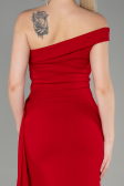 Robe Queue de Poisson Longue Rouge ABU3324