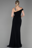 Robe Queue de Poisson Longue Noir ABU3324
