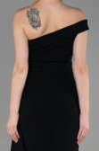 Robe Queue de Poisson Longue Noir ABU3324
