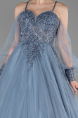 Haute Couture Longue Gris ABU2789