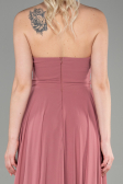 Robe de Soirée Longue Mousseline Pelure D'oignon ABU3343