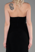 Robe de Soirée Longue Noir ABU3344