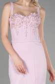 Robe de Soirée Longue Poudre ABU3345