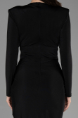 Robe de Cérémonie Midi Noir ABK1861