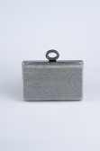 Sac de Soirée Luxe Coupe Au Laser Platine SH830