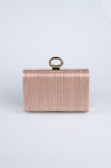 Sac de Soirée Luxe Coupe Au Laser Rose SH830