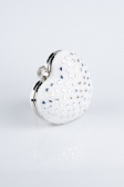 Sac de Soirée Luxe Pierreux Nacre SH829