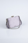 Sac de Soirée Luxe Satin Anthracite SH834