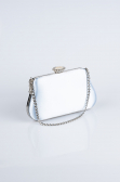 Sac de Soirée Luxe Satin Bleu clair SH834