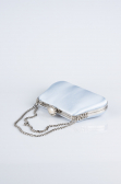 Sac de Soirée Luxe Satin Bleu clair SH834