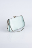 Sac de Soirée Luxe Satin Turquoise SH834