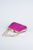 Sac de Soirée Luxe Satin Fushia SH834