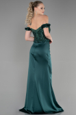 Robe de Soirée Longue Émeraude ABU3384