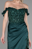 Robe de Soirée Longue Émeraude ABU3384