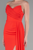 Robe de Soirée Longue Corail ABU3344