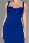 Tenue de Soirée Midi Bleu Saxe ABK1819