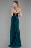 Robe de Soirée Longue Émeraude ABU3363