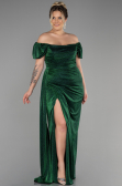 Robe De Soirée Grande Taille Longue Émeraude ABU2658