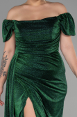 Robe De Soirée Grande Taille Longue Émeraude ABU2658