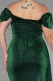Robe De Soirée Grande Taille Longue Émeraude ABU2658