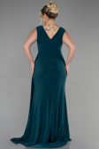 Robe Grande Taille Longue Émeraude ABU3438