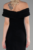 Robe de Cérémonie Midi Noir ABK1902