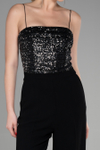 Robe de Soirée Anthracite EX72208