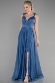 Robe de Soirée Longue Indigo ABU2307