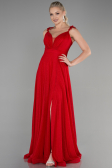 Robe de Soirée Longue Rouge ABU2307