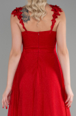 Robe de Soirée Longue Rouge ABU2307