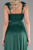 Robe de Soirée Longue Émeraude ABU2307