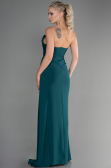Robe de Soirée Longue Émeraude ABU3344