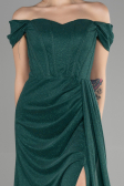 Robe de Soirée Longue Émeraude ABU3472