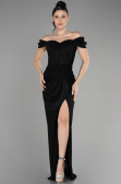 Robe de Soirée Longue Noir ABU3473