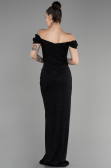 Robe de Soirée Longue Noir ABU3473
